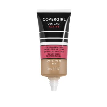 COVERGIRL Outlast Active Foundation, Natural Tan, 1 Ounce
