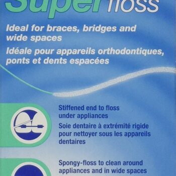 Super Floss Mint Pre-Cut Strands (Pack of 12)
