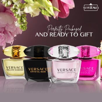 Versace Miniature Variety Bundle of 4 Versace Perfume for Women Bottles Making It The Perfect Perfume Gift Set for Women.