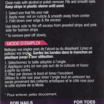 Kiss Nail Dress for Tips & Toes Strips - 28 CT