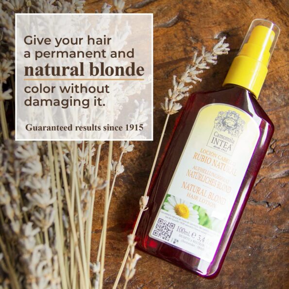 Camomila Intea Hair Lightener - Go Blonder Naturally with Chamomile Extract - 3.4 Oz (1 Pack)