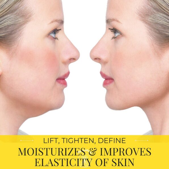 Doppeltree Double Chin Reducer & Remover - V Line Lifting Mask - Face Slimmer - Lifts, Tightens Jawline and Chin - Formulated in San Francisco (5 Masks)