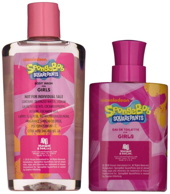 Marmol & Son Sponge Bob Girl Perfume for Children, 3.4 Ounce,8oz